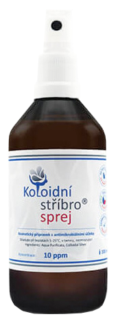 Koloidní stříbro sprej 100 ml